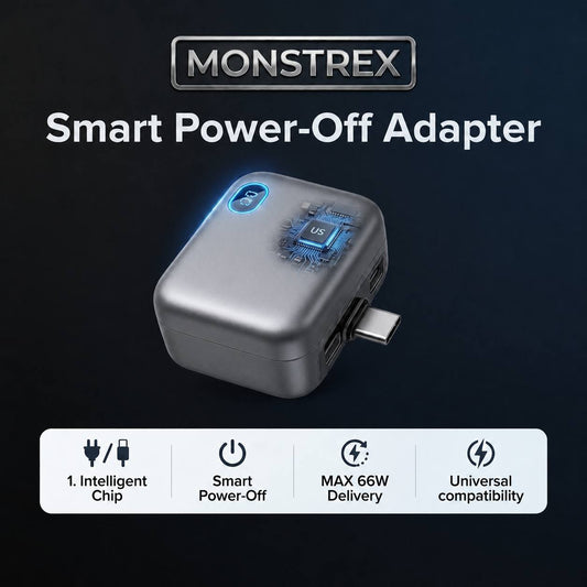 Monstrex GuardFang — Smart Power-Off Adapter