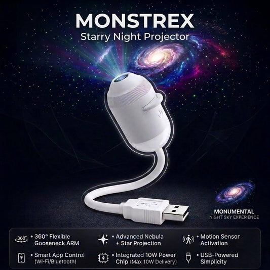 Monstrex GalaxyDen — Starry Night Projector